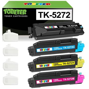 Imagem de Substituição de toner TK-5272 TK5272 para Kyocera ECOSYS M6230cidn M6235cidn M6630cidn P6230cdn toner de impressora TK-5272K TK-5272C TK-5272M TK-5272Y TK5272K TK5272K 2C TK5 Toner 272M TK5272Y TK5272