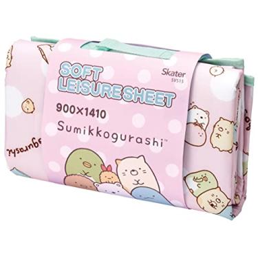 Imagem de Skater SVS15-A, lençol macio para lazer, M, 35,4 x 55,5 polegadas (90 x 141 cm), Sumikko Gurashi