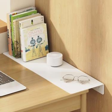 Imagem de Placa de extensão de lacuna de metal para geladeira para cozinha, divisória lateral de geladeira, sem furadeira (branco, 60 x 10 cm)