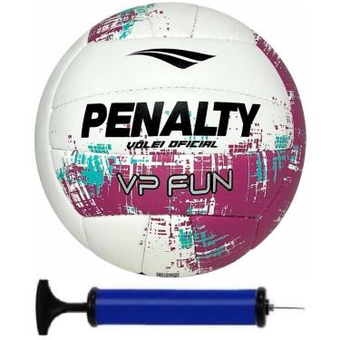 Imagem de Bola Vôlei Penalty VP Fun com Bomba de ar-Unissex
