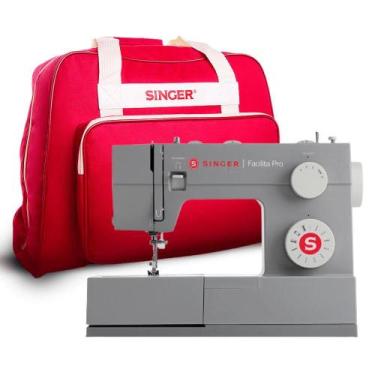 Imagem de Kit Máquina de Costura Facilita Pro 4411 e Bolsa de Transporte Singer,