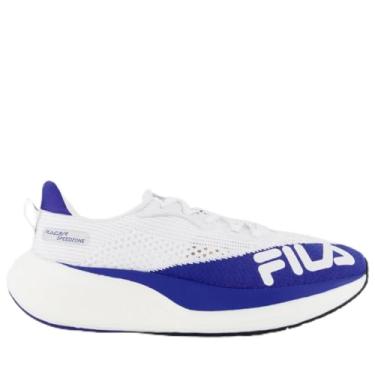 Imagem de Tênis Fila Racer Speedzone Feminino Branco e Azul 36
