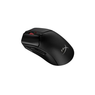 Imagem de Mouse sem Fio Gamer HyperX Pulsefire Haste 2 – Ultraleve, 61 g, Wireless e Bluetooth 2,4GHz, até 26000 DPI, Sensor HyperX 26K, 100 Horas de Duração de Bateria, Preto (6N0B0AA)