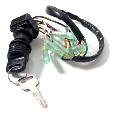 Imagem de GOLICC Conjunto de chave principal de ignição NorthBoat 703 82510 43 substituição para motores de popa Yamaha 2 e 4 tempos caixa de controle remoto 703-82510-44-00 703-82510-42-00