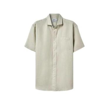 Imagem de Camisa Oficina Reserva Linho Summer Bege-Masculino