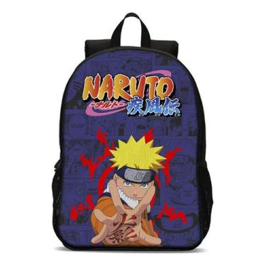 Imagem de Mochila Escolar Masculino Feminino Naruto Volta Às Aulas - Use Thuco, 