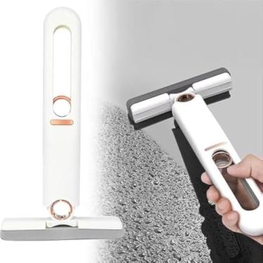 Imagem de Mini esfregao de limpeza, portatil, absorvente, limpeza rapida, viagem , branco, conveniente e pratico, azul.