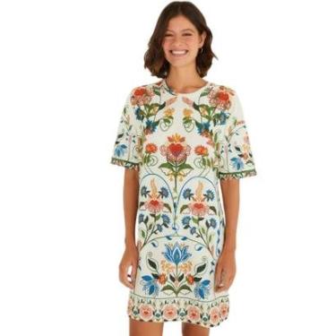 Imagem de Vestido Tshirt Farm Rio Jardim Beleza-Feminino