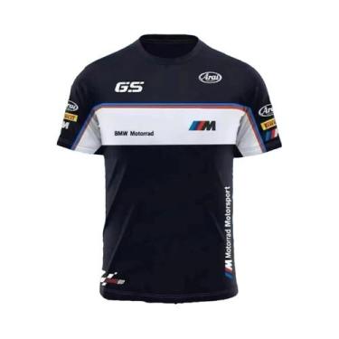 Imagem de Camiseta Masculina De Verão Para Ciclismo E Corrida Com Estampa BMW, E