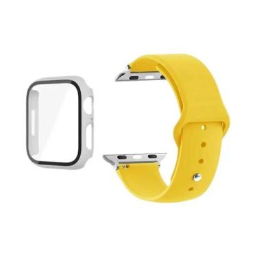 Imagem de Protetores De Tela Para Pulseira De Apple Watch, Estojo De Vidro Para 