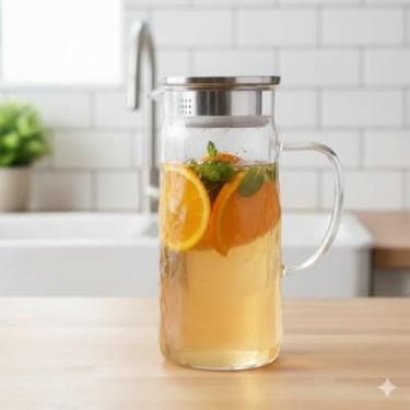 Imagem de Jarra de Vidro Hannover com Tampa Hermética – 1,5L