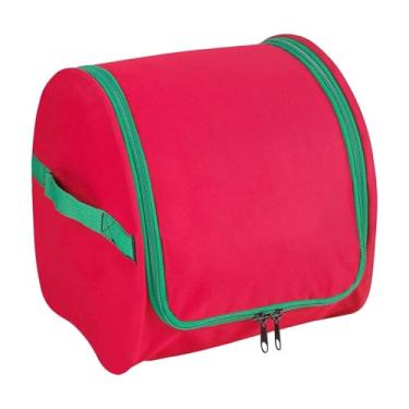 Imagem de Saco Organizador para Luzes,Grande Saco Impermeável para Enfeites Natalinos,Organizador Doméstico Para Grinaldas Enfeites Árvore Decorações Jardim | Acessório Para Festas