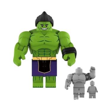Imagem de Brinquedo De Blocos De Montar Hulk Hero, Figura De Ação Clássica, Queb