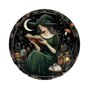 Imagem de Placa Redonda De Natal Rústica Em Madeira, Decorações DIY Sem Necessid