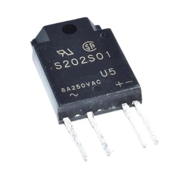Imagem de S202S01 S202S01 RELAY SSR 240VAC 8A TRIAC 4-SIP Solid State Relays 1Pcs