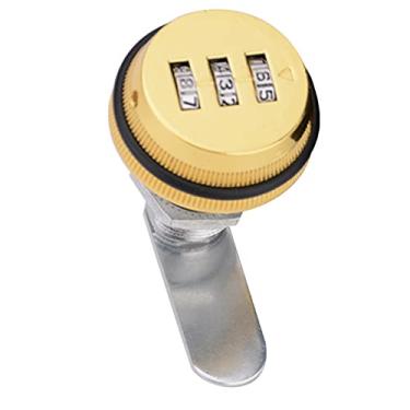 Imagem de Yinhing Bloqueio de Combinação Antirroubo de Liga de Zinco Com Senha de 3 Mostradores Com Centenas de Combinações de Senha para Gavetas de Armários de Arquivo (20MM)