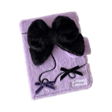 Imagem de A5 fichário 6 anel placa de pelúcia kpop photocard fichário álbum de f