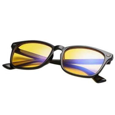 Imagem de Óculos Anti Luz Azul Descanso Gamer Dirigir A Noite Estiloso-Unissex