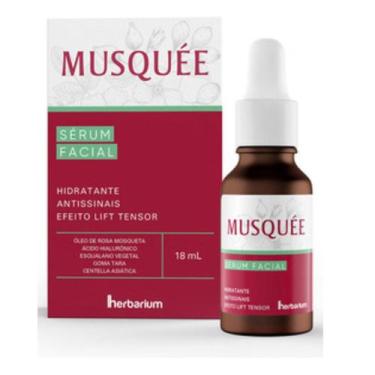 Imagem de Sérum Facial Óleo de Rosa Mosqueta Antissinais Musquée 18ml - Herbariu