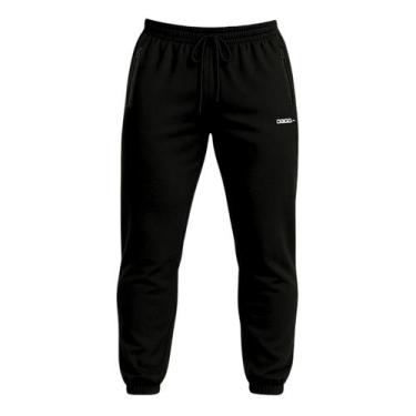 Imagem de Calça Dagg Tactel Elastano Treino Academia Jogger Masculina, M, Preto