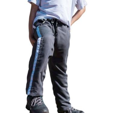 Imagem de Calças Infantil Tactel Uniforme Escolar Agasalho Inverno 071 - FR, 1 c