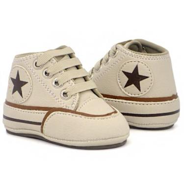 Imagem de Sapatinho Bebe Tenis Masculino Infantil Menino RN Manozinhos Baby Ref.