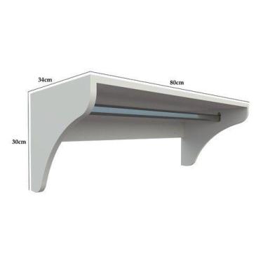 Imagem de Cabideiro De Parede M2 Mdf (roupas, Expositor, Arara) - VETORIAL MÓVEI