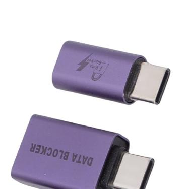 Imagem de VBESTLIFE Bloqueador de Dados, USB A A C Defender para Carregamento Seguro, Bloqueia Hackers Com Carregamento Rápido de até 2,4A, para Telefones Celulares