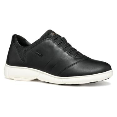 Imagem de Geox Tênis feminino de cano baixo, Preto, 34