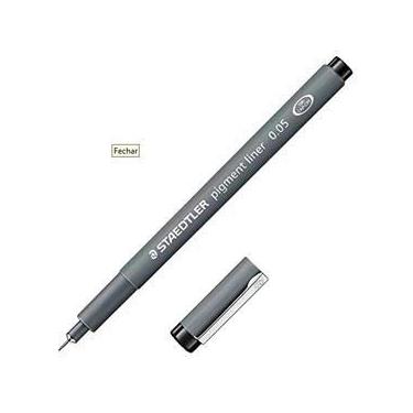 Imagem de Caneta Fineliner Pigment Liner 0.05Mm Pto - 308 005-9 04 - Staedtler