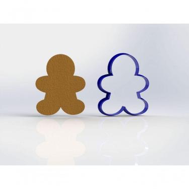 Imagem de Cortador Biscoito De Natal - Boneco Gengibre Tamanho 5 Cm