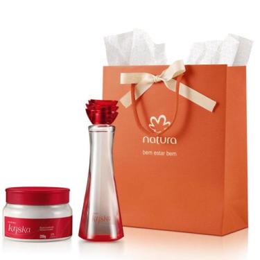 Imagem de Presente Natura Kriska Feminino (2 produtos) Perfume 100 ml+ Mousse De