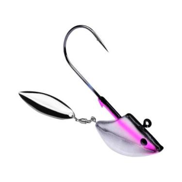 Imagem de Anzóis De Pesca PROBEROS Com Olhos 3D Realistas E Cabeça De Jig Afiada