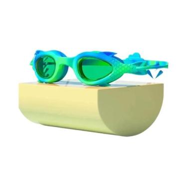 Imagem de Conjunto De Óculos De Natação À Prova d'Água E Touca De Silicone Para 