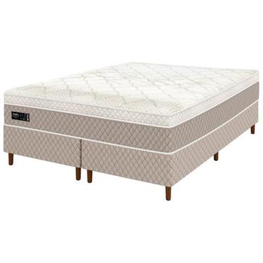 Imagem de Cama Box (Box + Colchão) Queen Umaflex - de Molas Ensacadas 56cm de Al