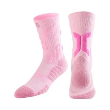 Imagem de Meias Esportivas Masculinas De Cano Médio Antiderrapantes Grossas Para