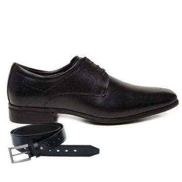 Imagem de Sapato Social Jota Pe Preto Air Vicenzo + Cinto 89200-Masculino