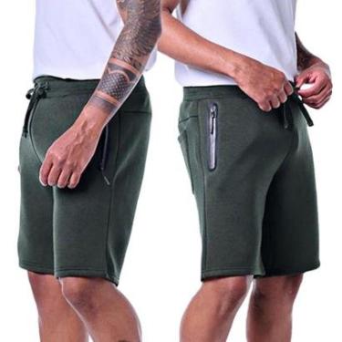 Imagem de Kit 2 Bermudas Moletom Masculinas-Masculino