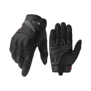 Imagem de Luvas De Verão Para Motocicleta Com Tela Sensível Ao Toque, Respirávei