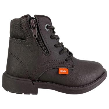 Imagem de Bota Coturno Infantil Masculina Kidy Max Zíper Cor:;Tamanho:26-Masculino
