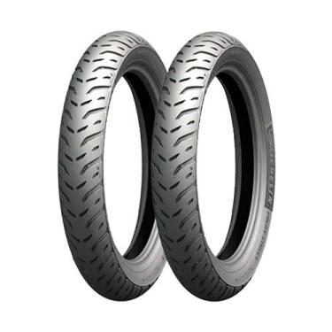 Imagem de Jogo Pneus de Moto Michelin Pilot Street 2 80-100-18 47S + 90-90-18 57