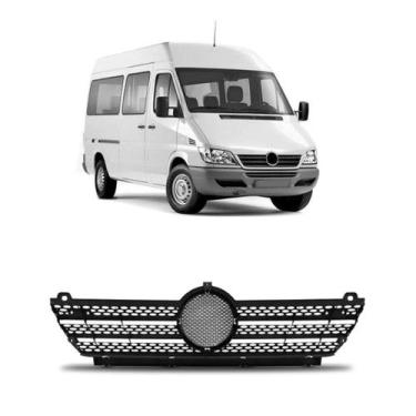 Imagem de Grade Radiador Sprinter 2003 A 2011 Preta S/friso S/emblema - SP ACESS