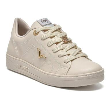 Imagem de Tênis Feminino Via Marte Flatform Plataforma Conforto 020-012 Bege, 38