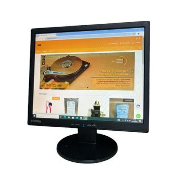 Imagem de Monitor Itautec Infoway L1742tt Lcd 17 Uso Domestico Preto