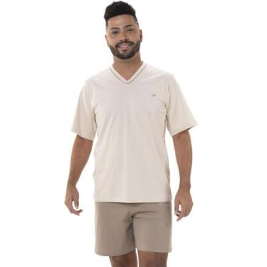 Imagem de Pijama Masculino em Malha de Algodão - Puff - Caqui - EGG, Caqui, EGG