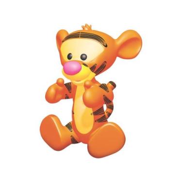 Imagem de Boneco Disney Tigrão Baby 28cm - Lider Brinquedos