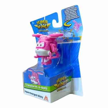 Imagem de Avião Super Wings Transform-a-bots - Supercharged Dizzy