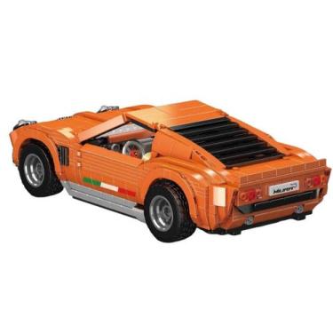 Imagem de Blocos de montar Lamborghini Miura Mould King 1607 peças modelo 10116