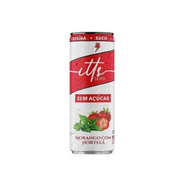 Imagem de Itts Sem Açucar - Lata 269ml Morango Com Hortelã - Itts Sero