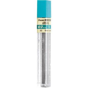 Imagem de Grafite Pentel 0.7mm - B/2B/HB/4B - 1 Tubo c/ 12 Un., 0.7 B